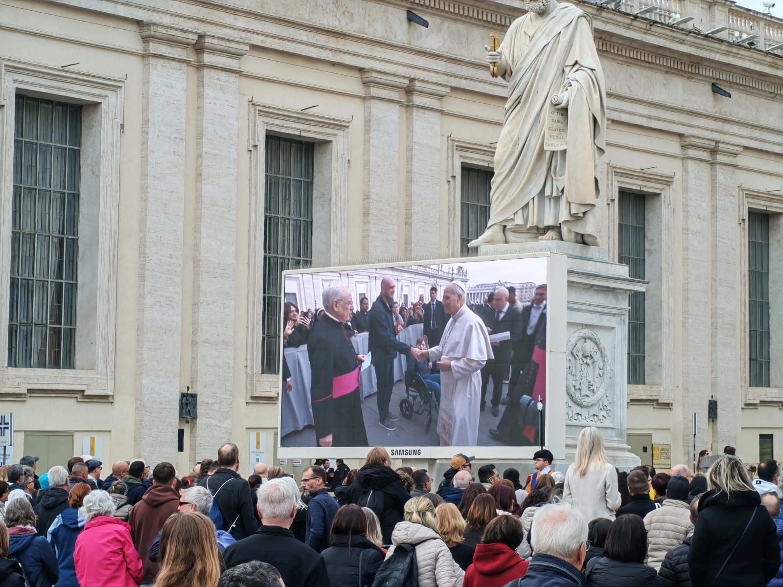 Audience-pape-leon 14-11 mars_St Ferdinand