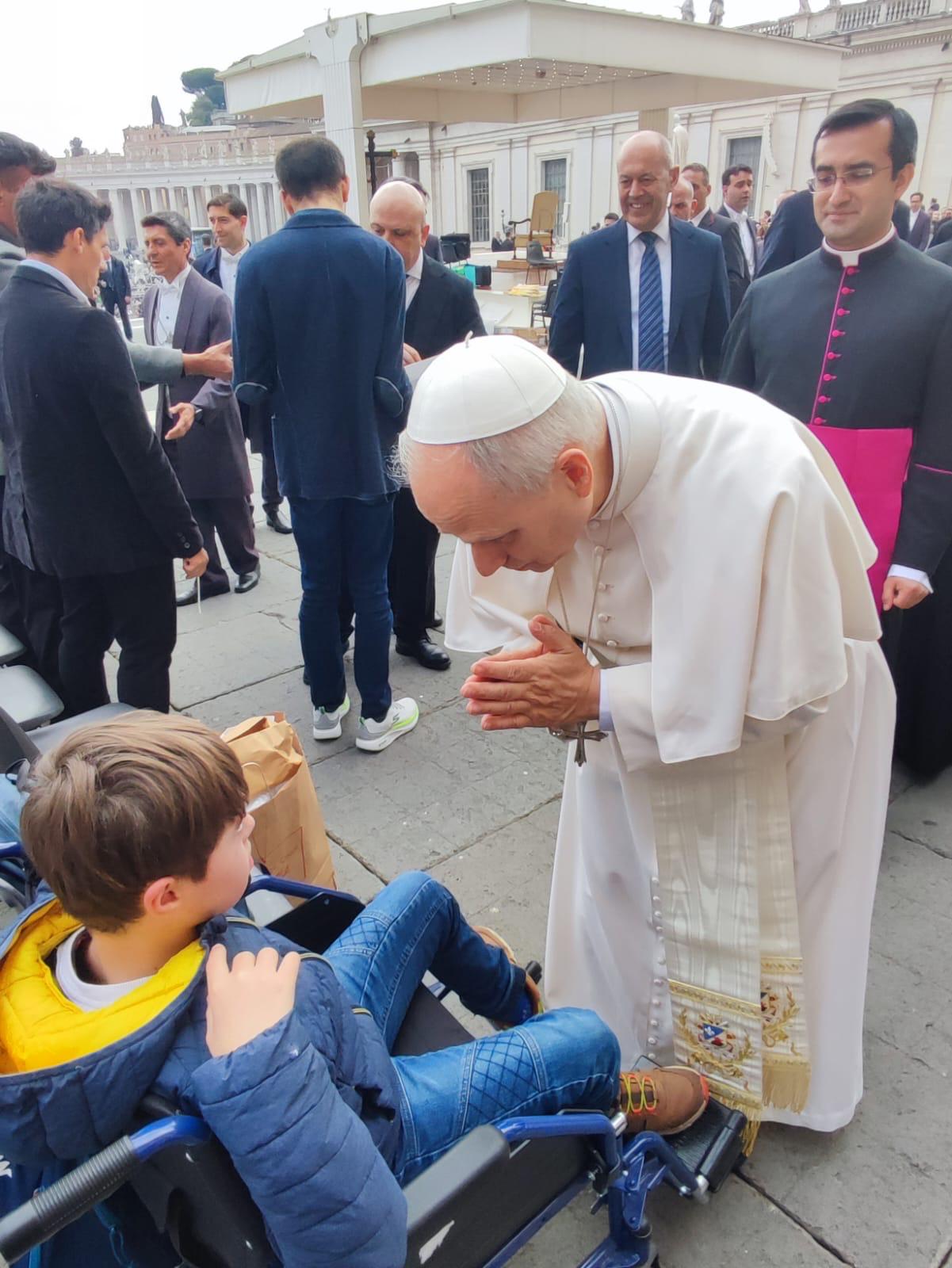 Timothe-ULIS_benediction-pape-leon 14-11 mars